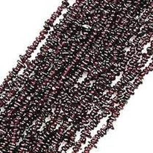 Garnet Chip Bead Strand