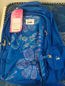 Genie Floral Blue Backpack