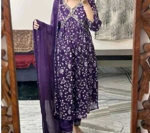 Purple Kurta Set 💜