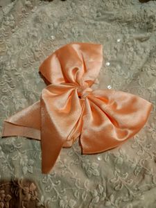 Pink Satin Bow