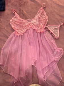 NET LINGERIE WITH GBSTRING