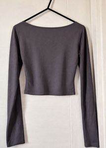 Long Sleeve Crop Top