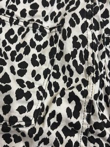 Zebra Print Mini Skirt