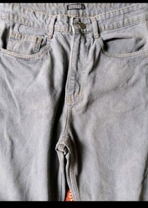 Light Blue Wide Leg Jeans
