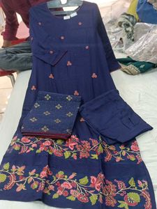 Elegant Blue Kurta Set