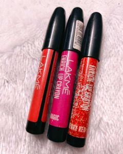 Lakme Enrich Lip Crayons set of 3
