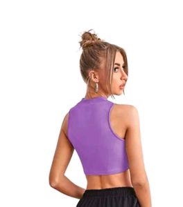 Butterfly Cropped Tank