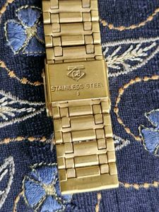 Gold Titan Sonata Men&#39;s Watch