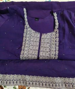 💜Purple elegant Kurta 💜