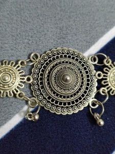 Silver Boho Choker