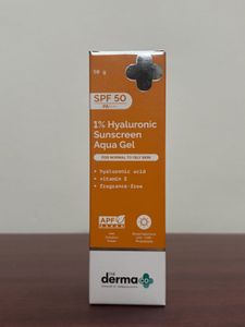 The Derma Co Sunscreen Aqua Gel New