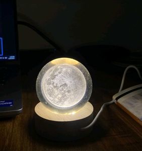 Moon Crystal Ball Lamp🔮✨
