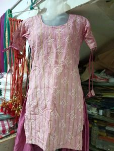 Pink Kurta Set