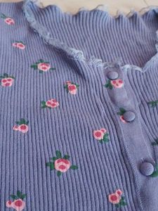 Floral Knit Top