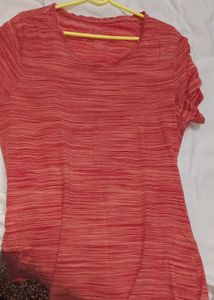 Striped Pink Top