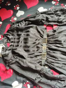 A Black Korean Dress