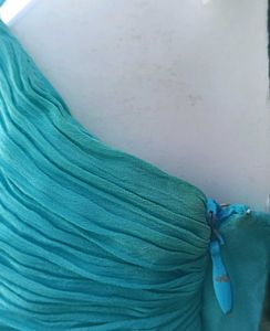 Elegant Blue Midi Dress