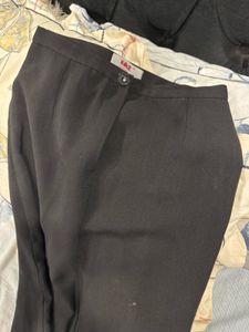 Flared Black Pants For Women