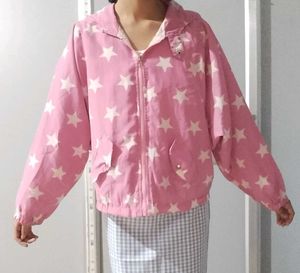 Windproof Light Weight Baloon Sleeve Jacket