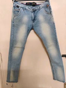Light Wash Denim Jeans