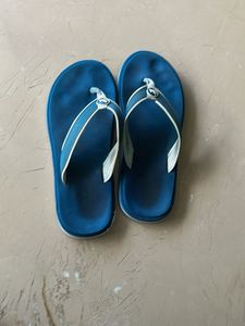 Blue Flip Flops