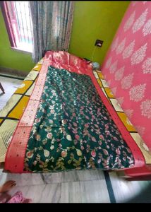 New Jal Katan Green Saree