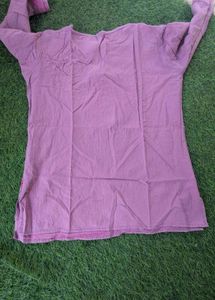 Chickenkari Embroiled Short Kurta Top