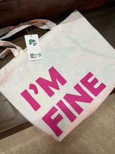 I&#39;m Fine Graphic Tote Bag