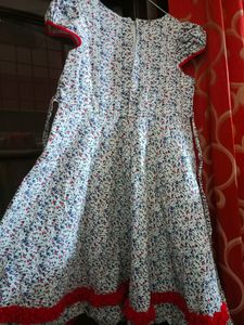 Pure Cotton Frock For Girl