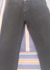 Men's Black Denim Jeans
