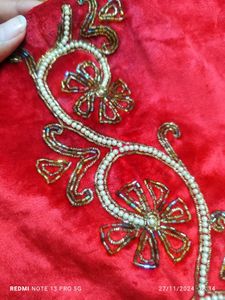 Velvet Heavy Embroidery Cushion Cover..