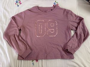 Mauve Full Sleeve Top/ Sweatshirt