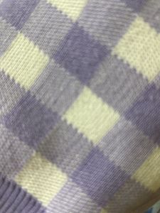 Lavender Checker Bralette Top