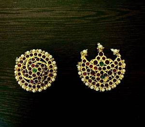Festive Elegance Traditional Indian Jewelry Set