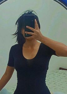 Black Bodycon Mini Dress