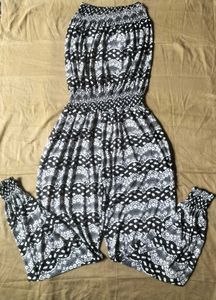 strapless jumpsuit