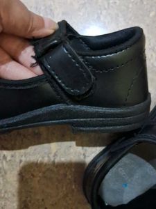 Girls Black School Shoes