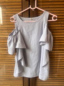 Cold Shoulder  Top L Size