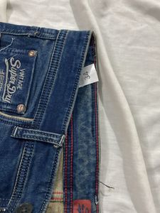 Strips Denim Jeans For Men