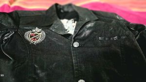 Vintage Black Velvet Suit