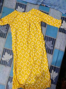 Yellow Kurti