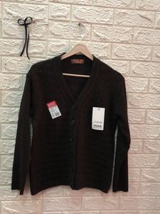 Stylish Brown Cardigan👜