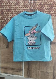 Crop Tshirt ( Bugs Bunny)