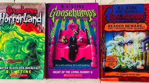 Set Of 3 Goosebump Books