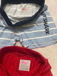 Baby Shorts Combo Of 2