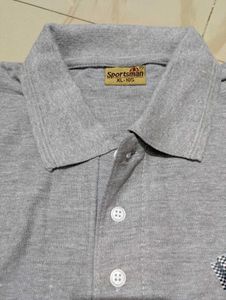 Grey Tshirt For Mens XL Size