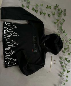 Flames Black Hoodie