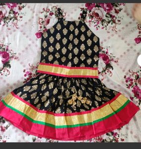 Girls Lehenga Model For Kids Upto 2 Years