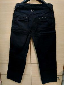 Tripp NYC Black Zipper Pants