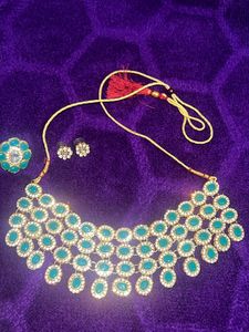 Emerald Green Jewellery Set